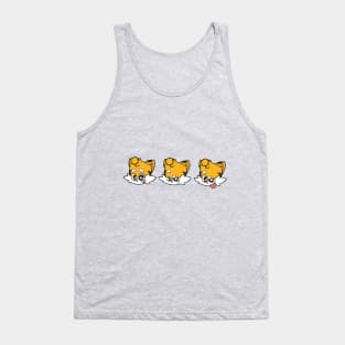 The Faces of Little Tiger Dude Tank Top